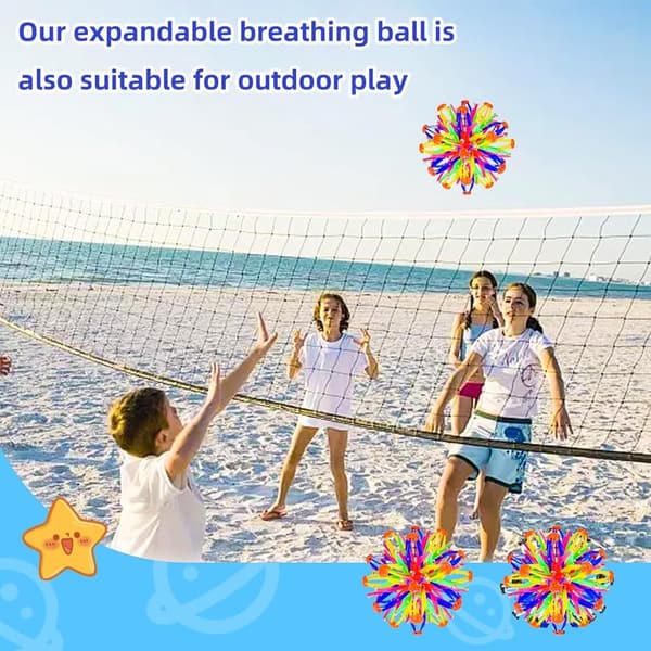 Magic Breathing Ball Toy Set for Kids & Adults - Anxiety Relief