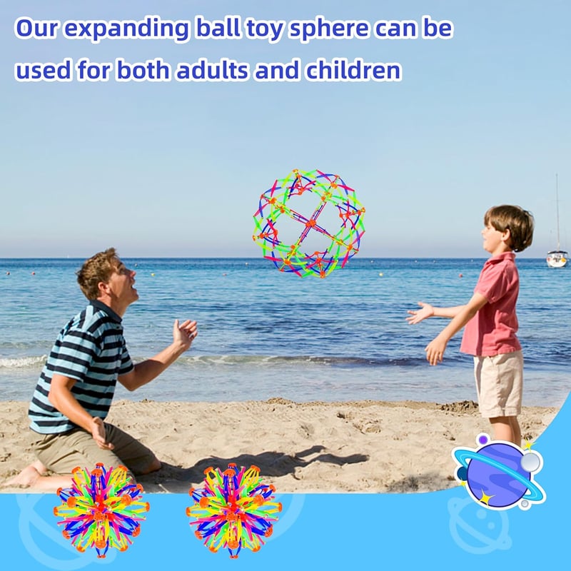 Magic Breathing Ball Toy Set for Kids & Adults - Anxiety Relief
