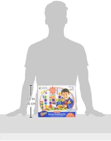 STEM Building Set for Kids - 100-Piece Gears Toy Set