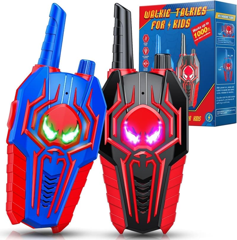 Kids' Outdoor Walkie Talkies – 2-Way Radio Toy for Ages 3-10