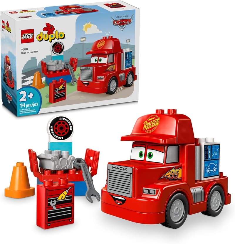 Pixar Cars Birthday Gift: LEGO Mack Building Set for Toddlers