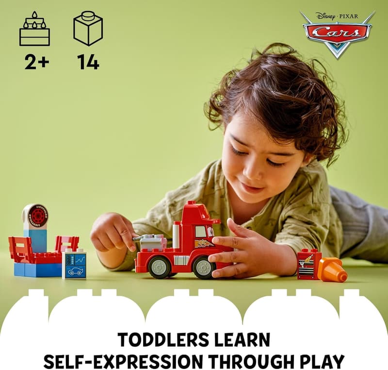 Pixar Cars Birthday Gift: LEGO Mack Building Set for Toddlers