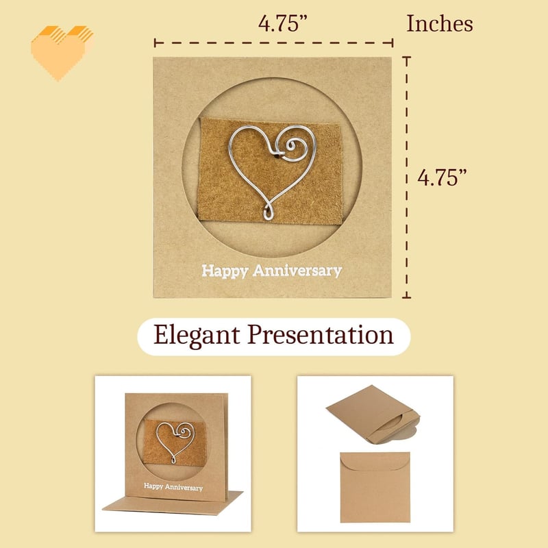 10th Anniversary Card for Couples - Traditional Tin Gift
