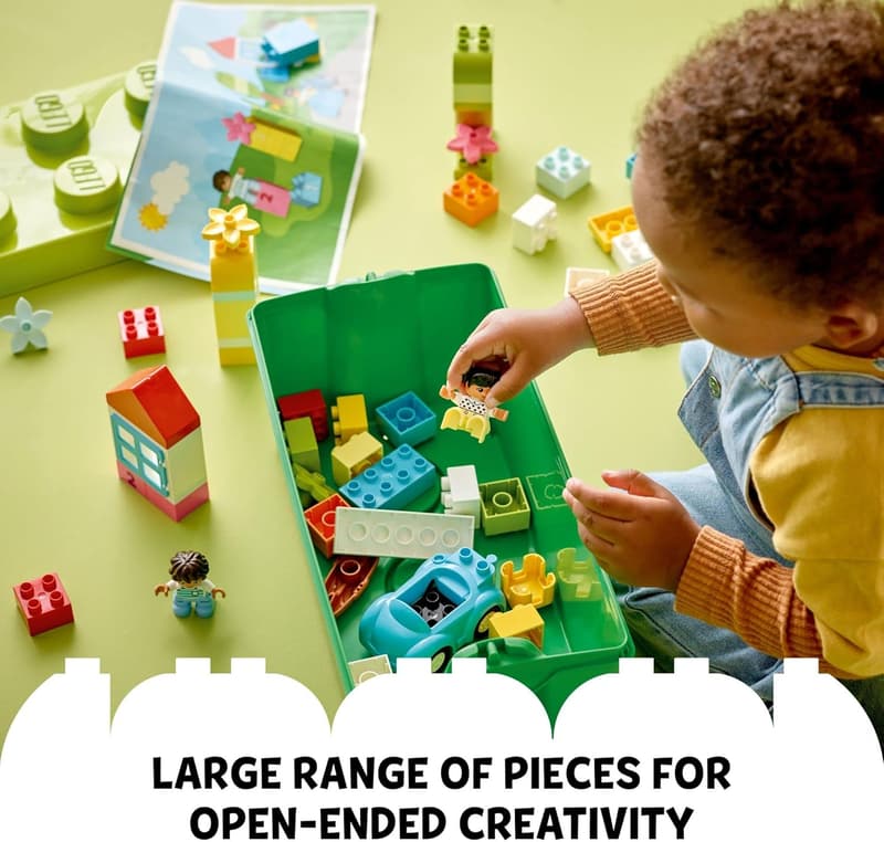 LEGO DUPLO Classic Brick Box Playset for Toddlers, Ages 18+ Months