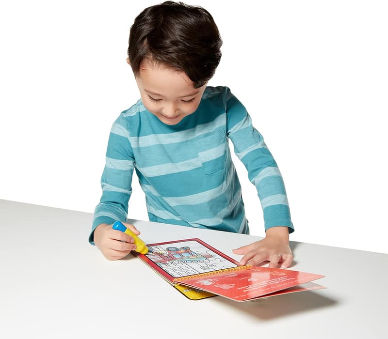 Reusable Water-Reveal Activity Pad - Vehicles - Melissa & Doug