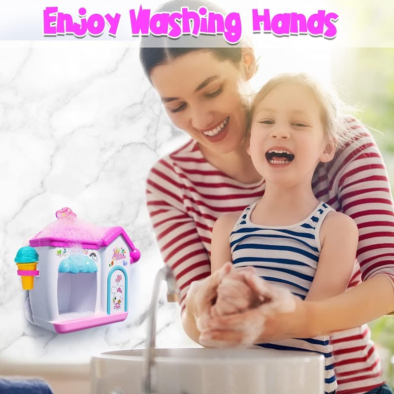 Foam Ice Cream Bath Toys Set for Toddlers Ages 3-8