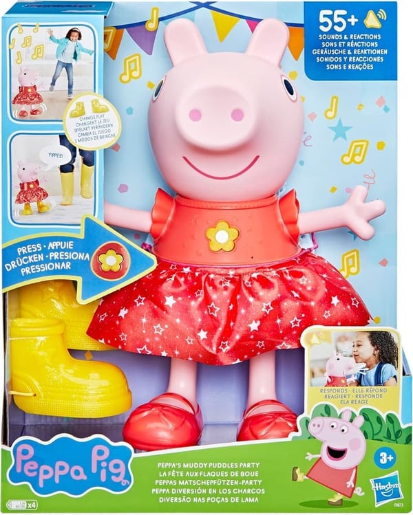 Peppa Pig Interactive Singing Doll for Kids Ages 3+