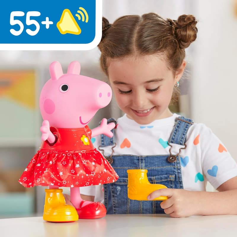 Peppa Pig Interactive Singing Doll for Kids Ages 3+