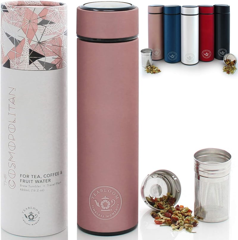 Oprah's Favorite 16oz Stainless Steel Travel Tumbler & Flask