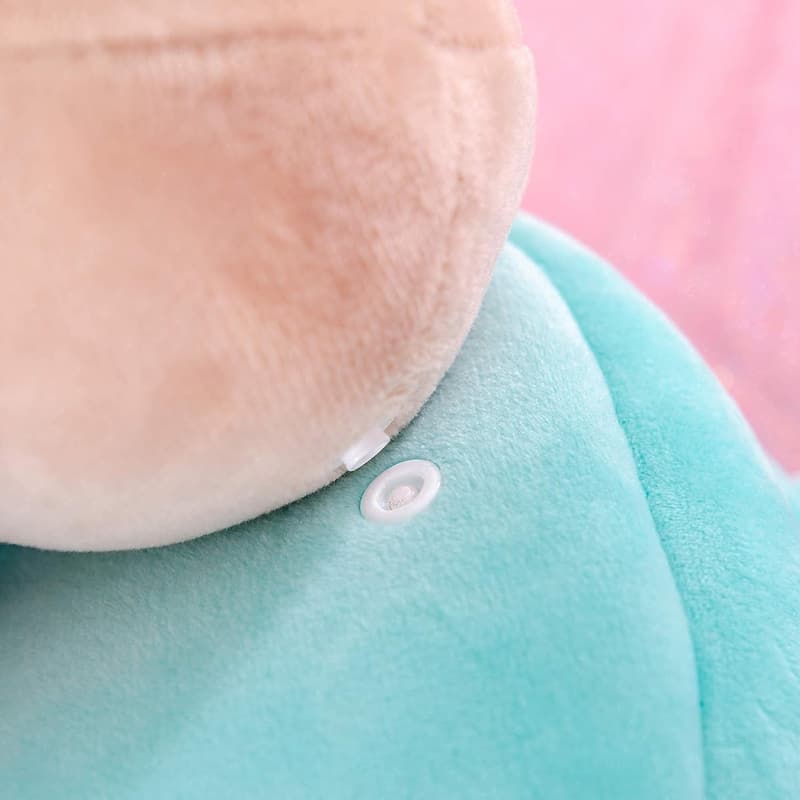 Green Plush Doll Backpack for Kids