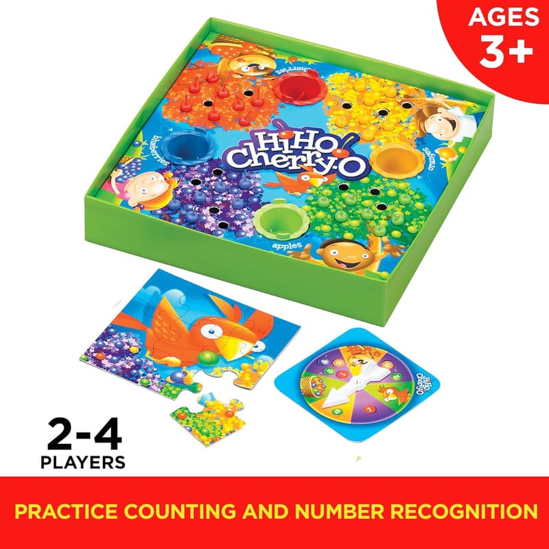 Hi Ho Cherry-O Board Game for Kids Ages 3+