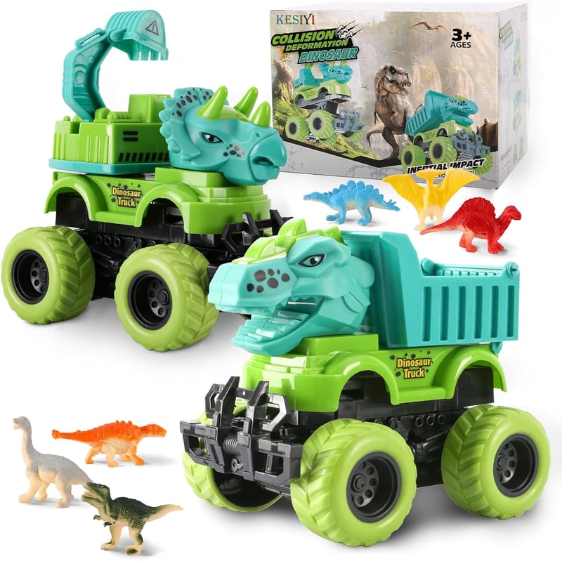 Dinosaur Toy Set with Mini Figures - Perfect for Kids Aged 3-5