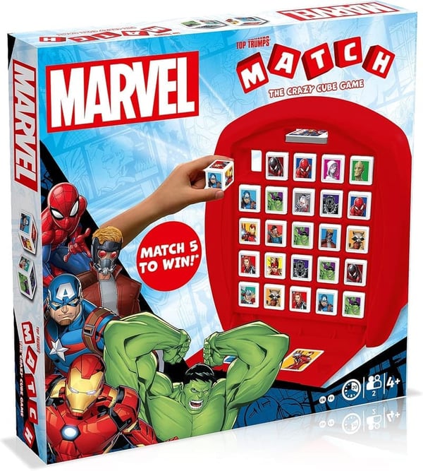 Marvel Heroes Top Trumps Match Game - Family Fun for Kids 4+