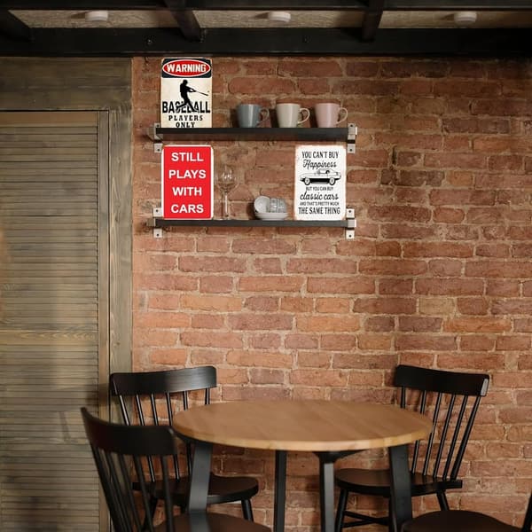 Vintage Metal Sign for Garage or Man Cave - 8x12 Inch