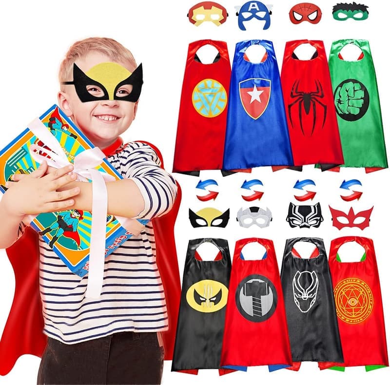 Superhero Capes for Kids - Dress Up Party Costumes