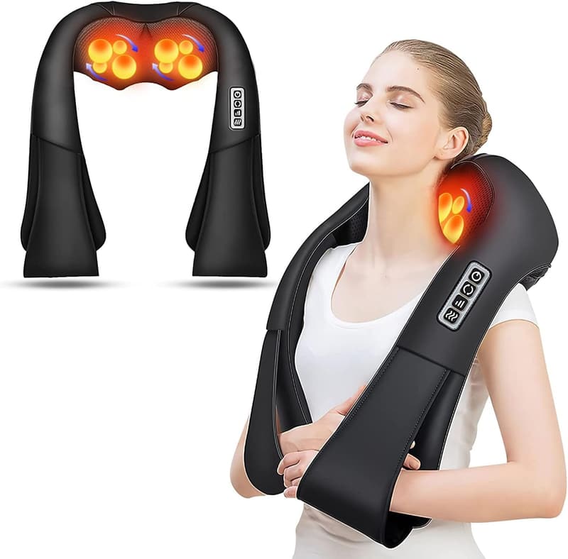 Mother's Day Electric Shiatsu Back and Neck Massager with Heat
