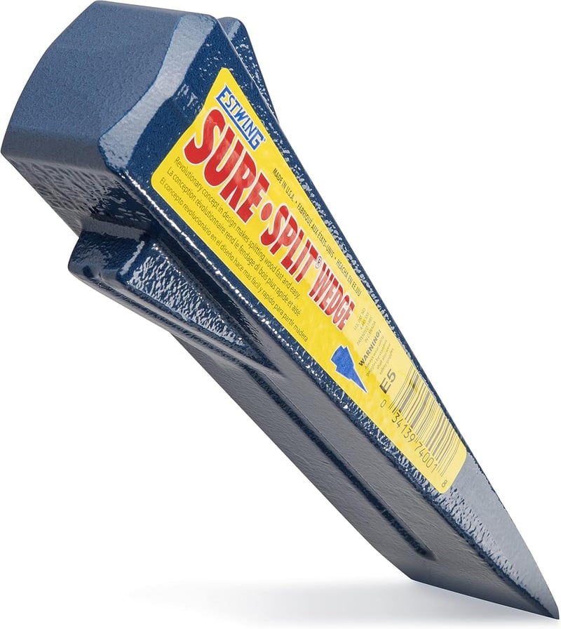 ESTWING 5-Pound Wood Splitting Wedge with Forged Steel Edge