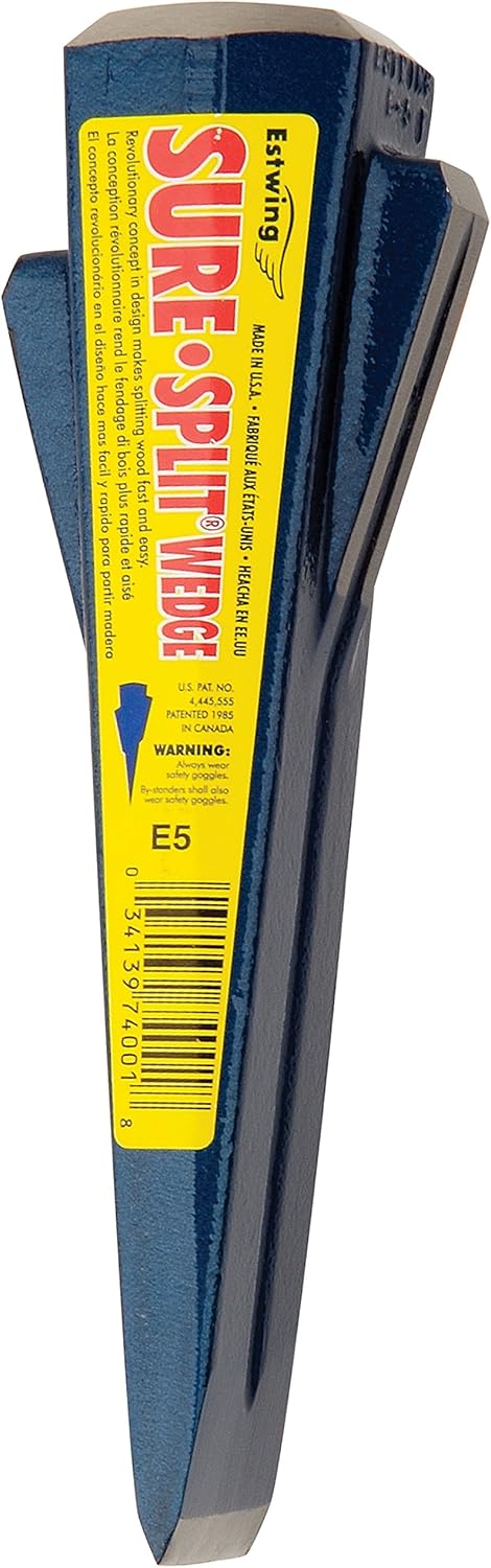 ESTWING 5-Pound Wood Splitting Wedge with Forged Steel Edge