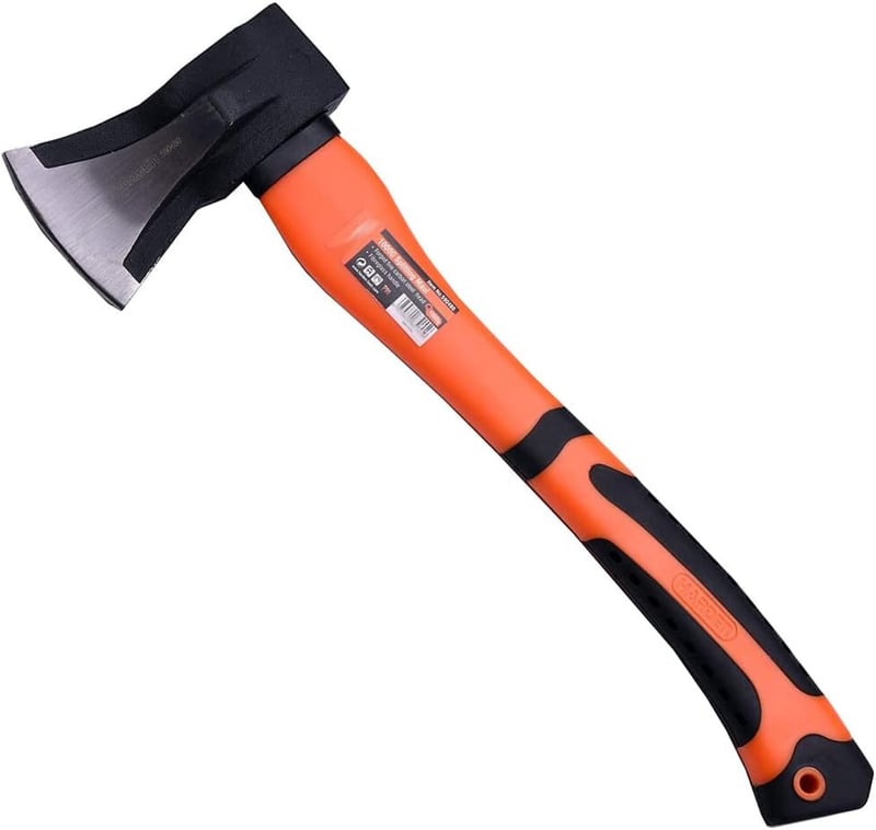 17” Wood Splitting Maul - 3 lb Forged Steel Axe & Sledge