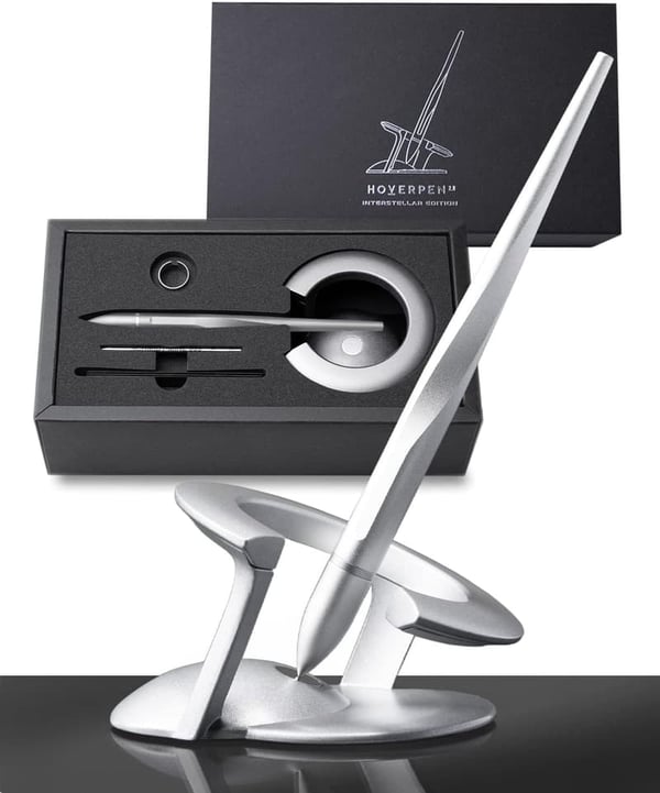 Interstellar Edition Magnetic Ballpoint Pen - Starlight Silver