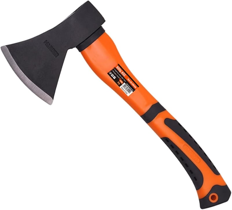 Heavy Duty Small Camp Hatchet with Sheath and Forged Steel Blade