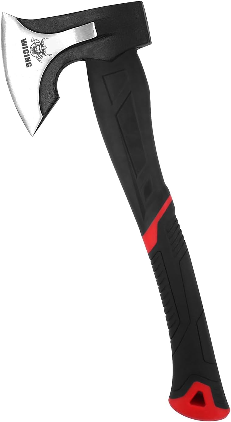 15-inch Kindling Hatchet with Ergonomic Handle and High Manganese Steel