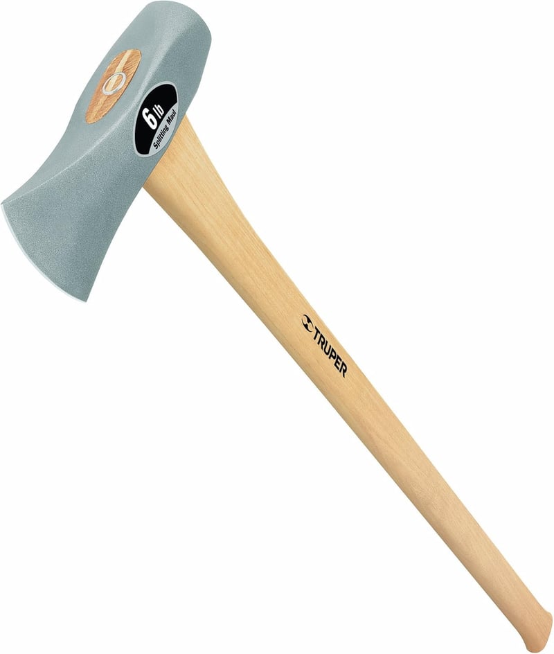 Truper 6-Pound Splitting Maul with 34-Inch Hickory Handle