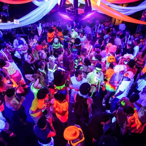 100W Waterproof UV Black Light Lamps - Perfect for Parties & Decor