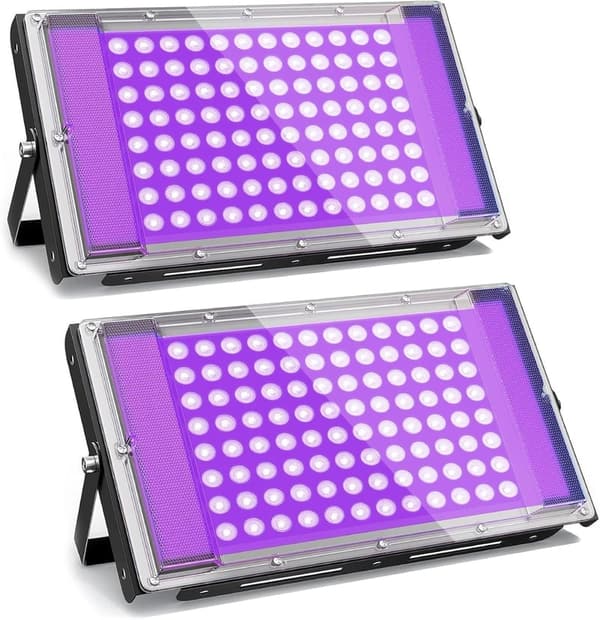 Black Light 100W - UV Light for Glow Parties & Halloween