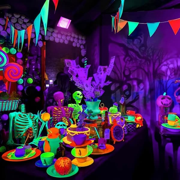 Black Light 100W - UV Light for Glow Parties & Halloween