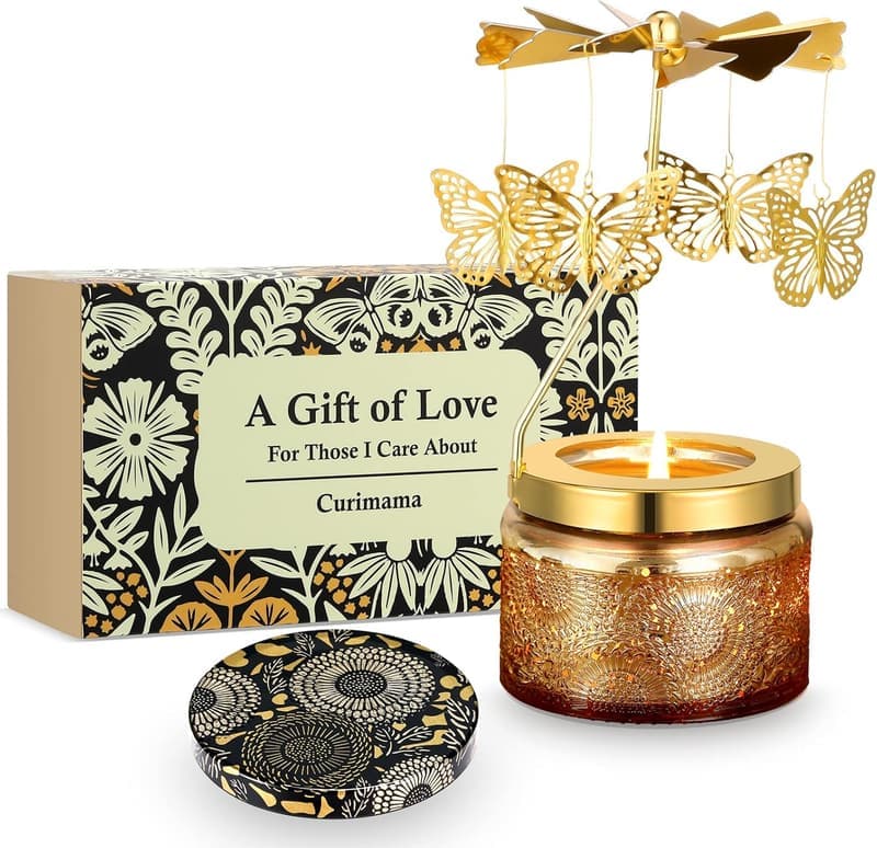Scented Butterfly Candle Gift for Women's Birthday or Anniversary