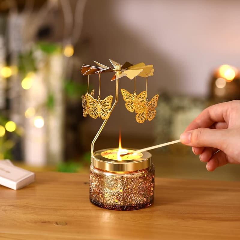Scented Butterfly Candle Gift for Women's Birthday or Anniversary