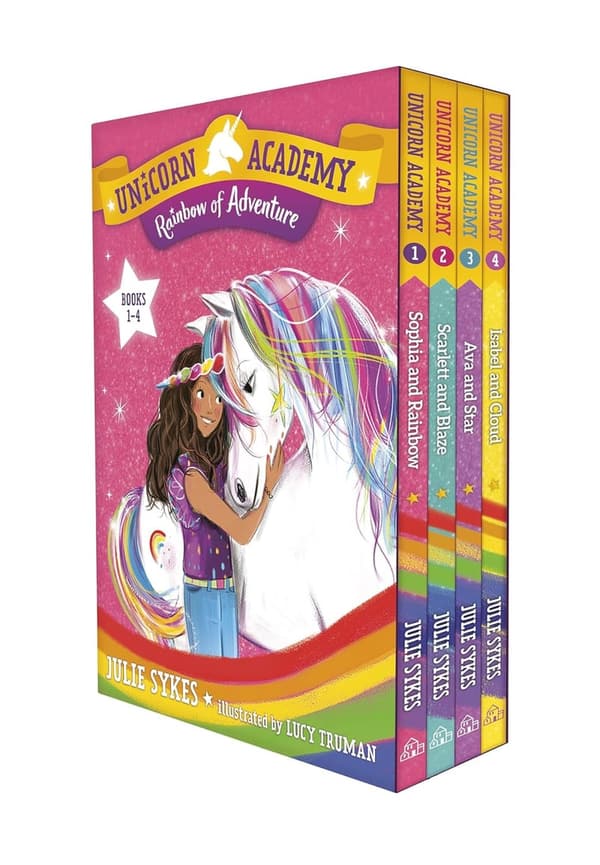 Unicorn Academy: Rainbow Adventure Boxed Book Set (1-4)
