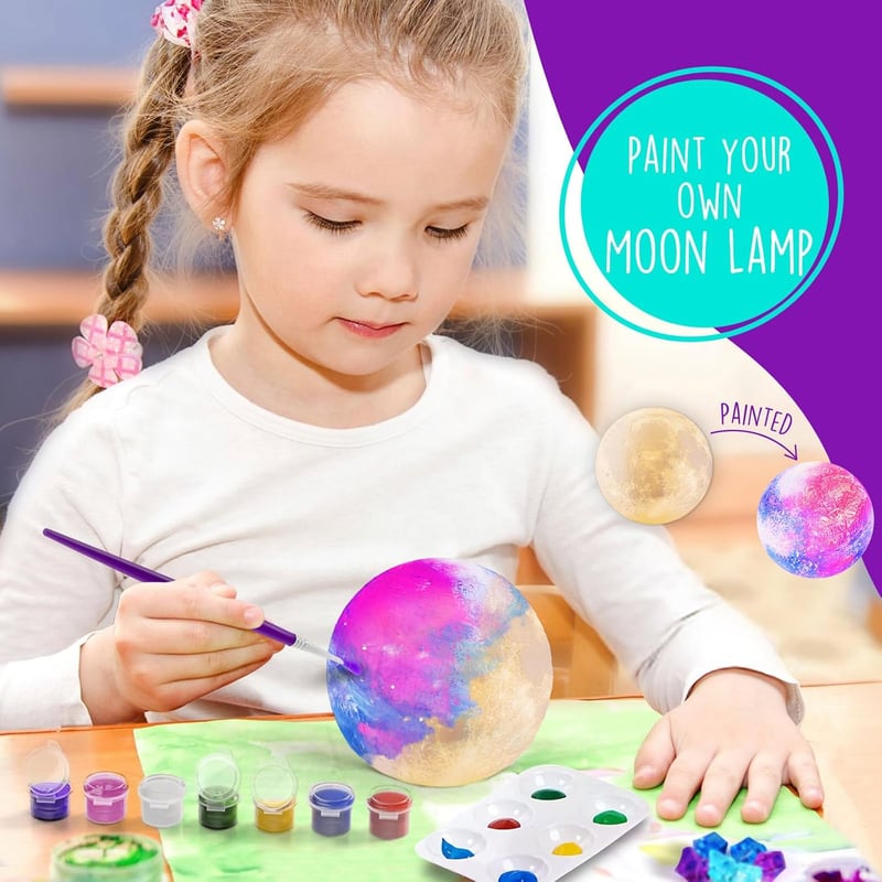 Light Up Unicorn Terrarium Craft Kit - Birthday Gift for Girls 4-12