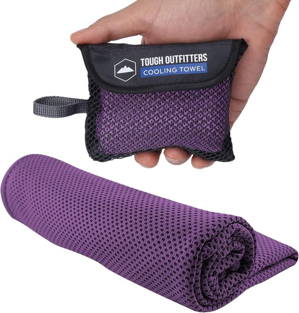 Cooling Towel for Extreme Heat - Versatile Neck & Face Wrap