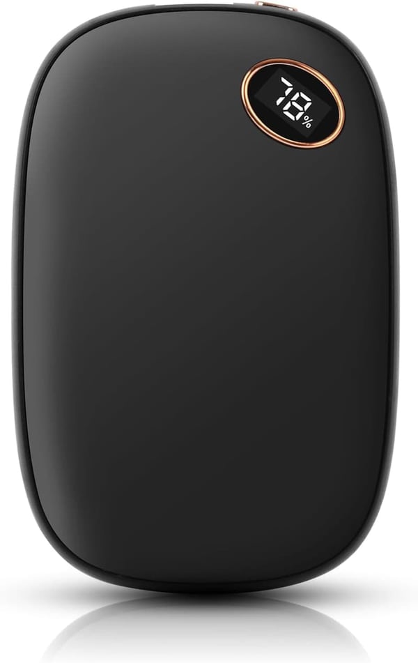 Rechargeable Dual-Sided Hand Warmers - 6000mAh Portable Heater