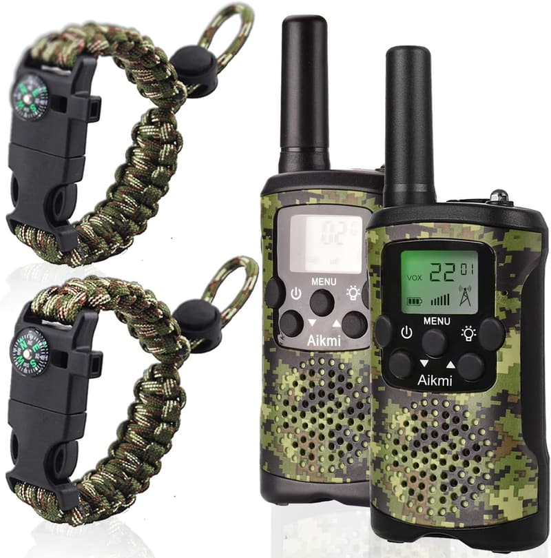 Kids Walkie Talkies - 22 Channel 2-Way Radio for Ages 5-12