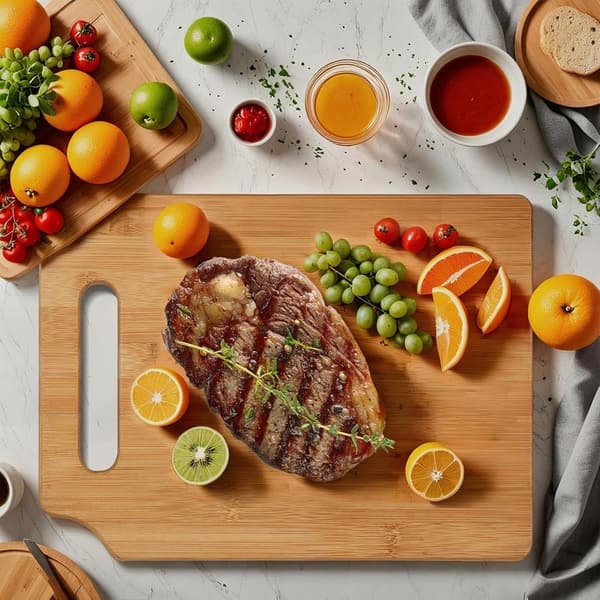 55th Birthday Cutting Board for Him/Her - Vintage 1970 Design