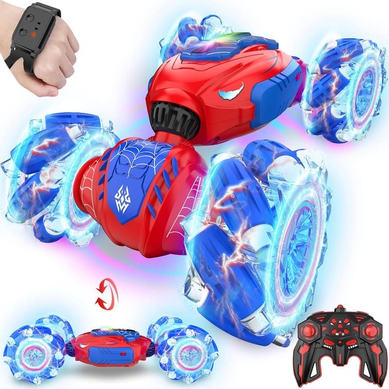 Gesture Sensing Remote Control Stunt Car for Kids Ages 8-12