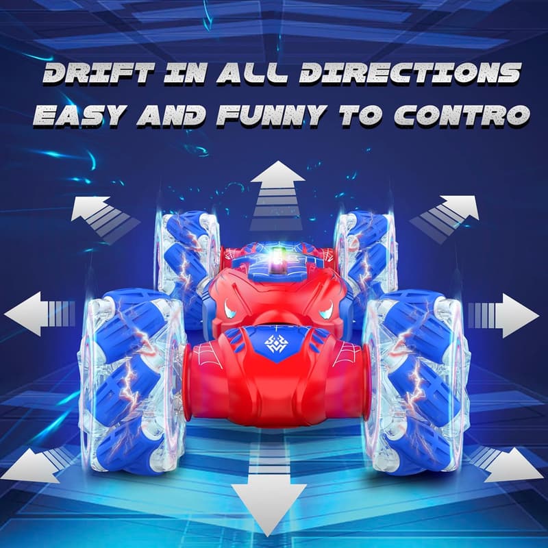Gesture Sensing Remote Control Stunt Car for Kids Ages 8-12