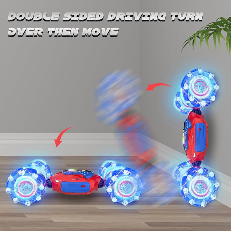 Gesture Sensing Remote Control Stunt Car for Kids Ages 8-12
