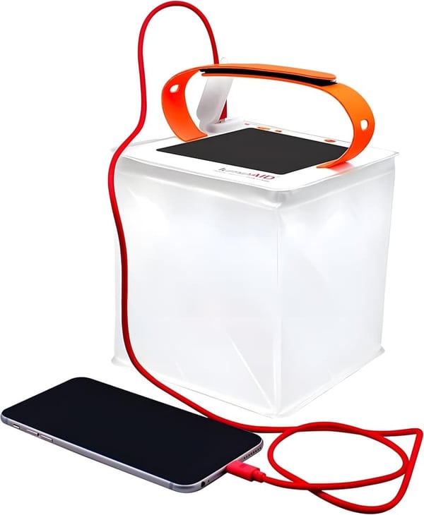 LuminAID Solar Lantern & Phone Charger for Camping & Emergencies