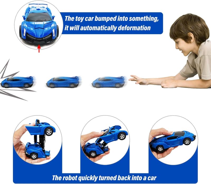 Inertia-Driven Truck Toy for Toddlers (2-5 Years)