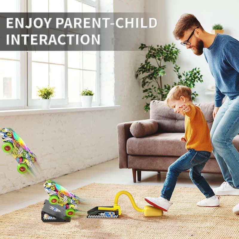 Outdoor Car Launcher Toy for Boys Ages 3-6