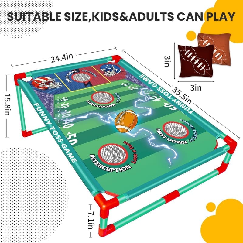 Kids' Outdoor Bean Bag Toss Game for Parties & Birthdays