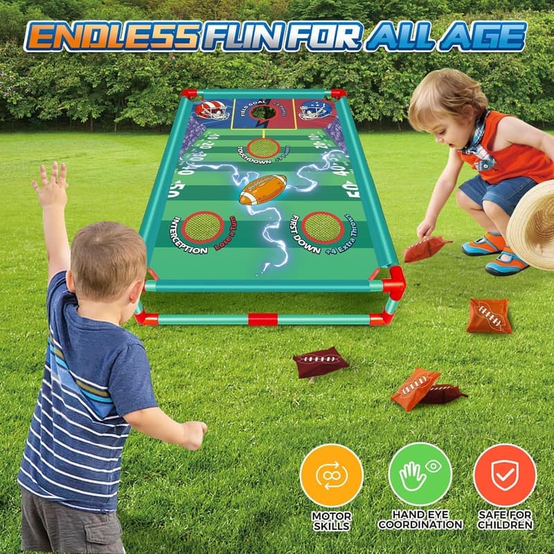 Kids' Outdoor Bean Bag Toss Game for Parties & Birthdays