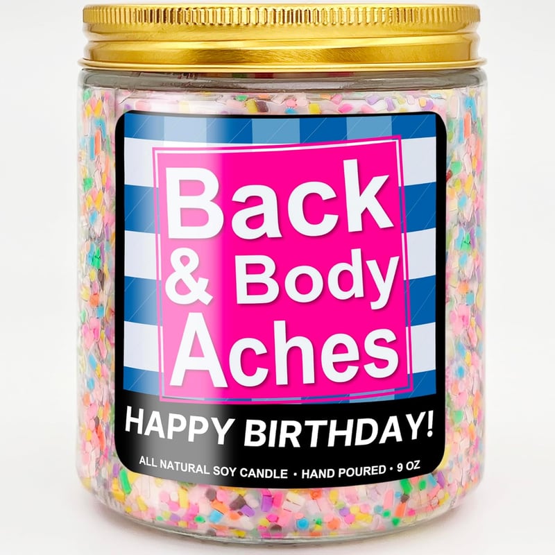 Unique Birthday Candle for Him or Her - Perfect for Milestone Celebrations
