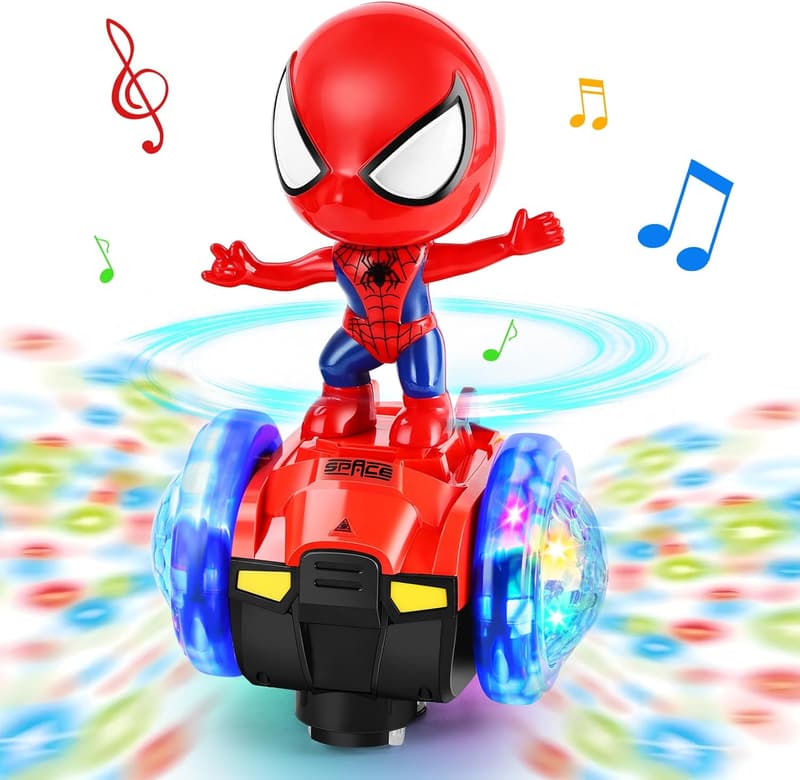 Dancing Robot Toy Car for Toddlers with Music and Lights