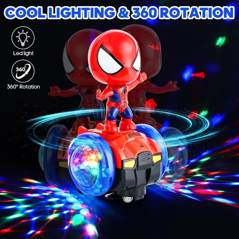 Dancing Robot Toy Car for Toddlers with Music and Lights