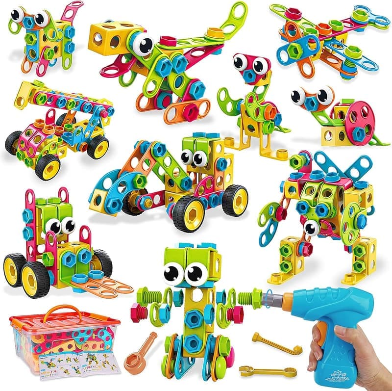 Educational Building Blocks STEM Toys for Kids Age 3+